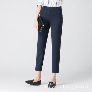 Women's professional fashion nine-point pants small feet Korean casual pants